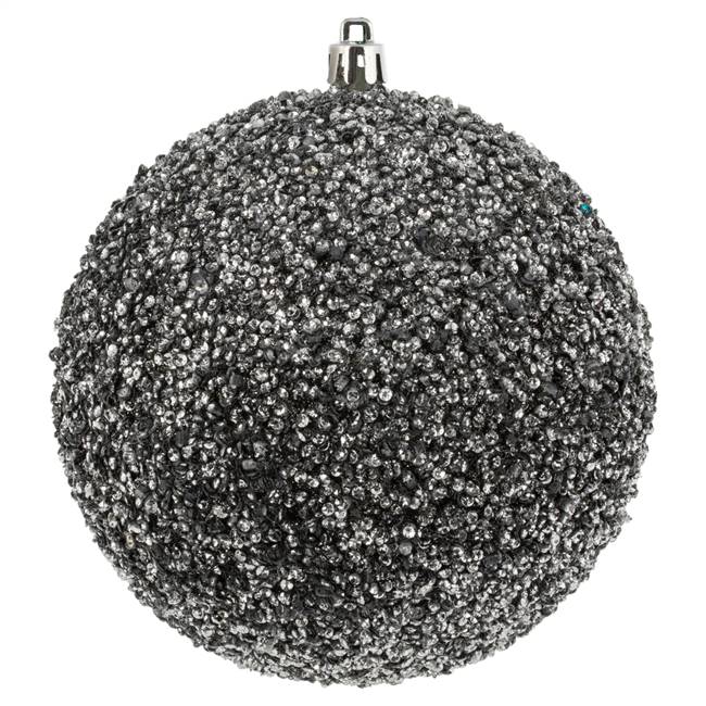 4.75" Gunmetal Beaded Ball Drill 6/Bag