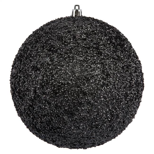 6" Limestone Beaded Ball Drilled 4/Bag