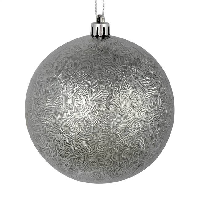 4" Pewter Brushed Ball 6/Bag