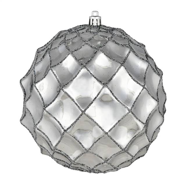 6" Limestone Shiny Form Ball 4/Bag