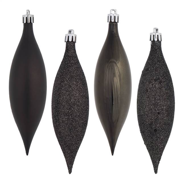 5.5" Gunmetal Drop 4 Finish Asst 8/Bx