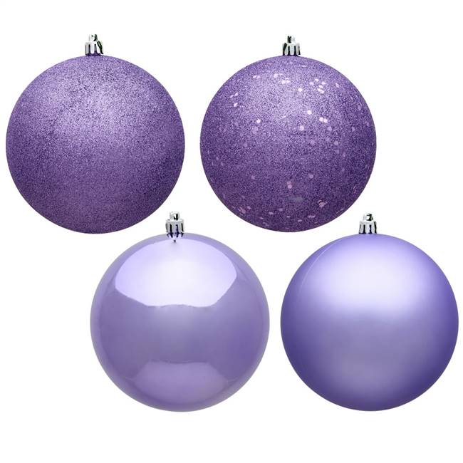 1" Lavender Ball 4 Finish Asst 18/Bx