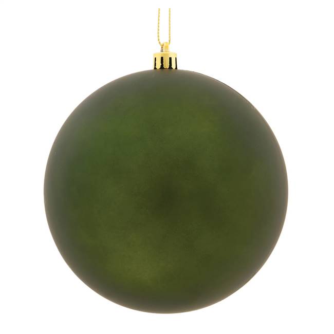 4" Moss Green Matte Ball UV 6/Bag