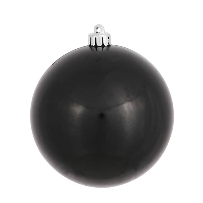 4.75" Black Candy Ball UV Drilled 4/Bag