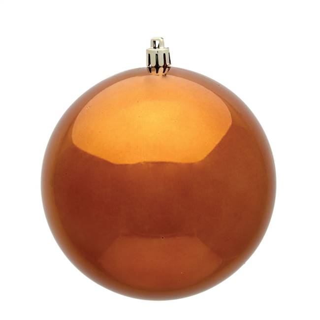 4.75" Copper Shiny Ball UV 4/Bag