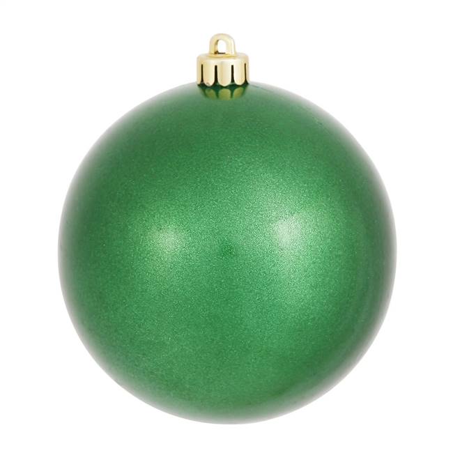 6" Green Candy Ball UV Drilled 4/Bag