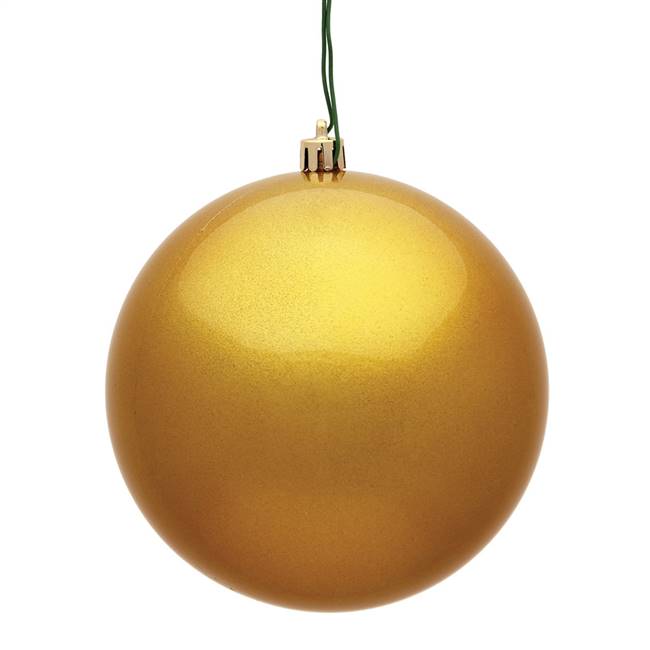 6" Honey Gold Candy Ball UV 4/Bag