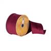 2.5"x10Yd Burgundy Soft Woven Dupion