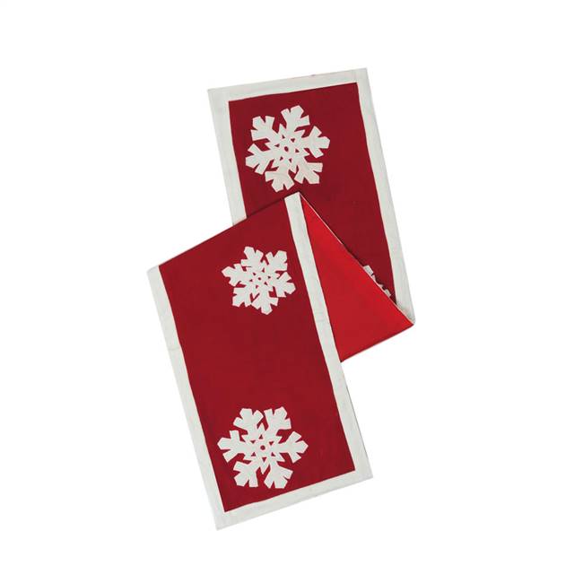 12" x 60" Felt Flakes Table Runner