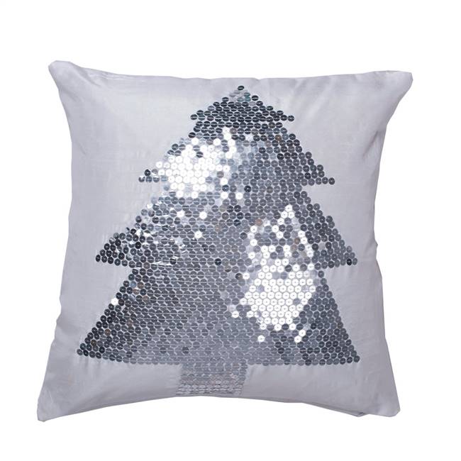 18" x 18" Sequin Tree Pillow