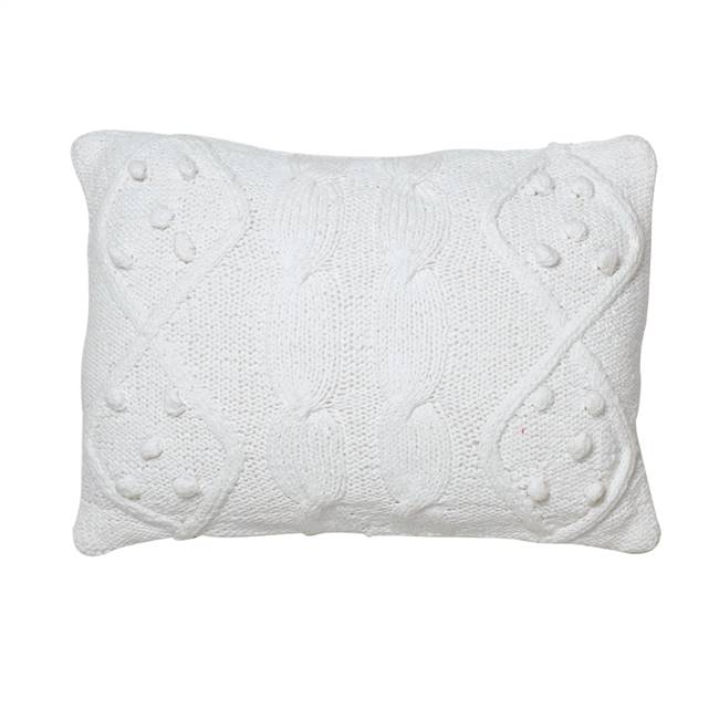 14" x 20" French Knot Cushion Pillow