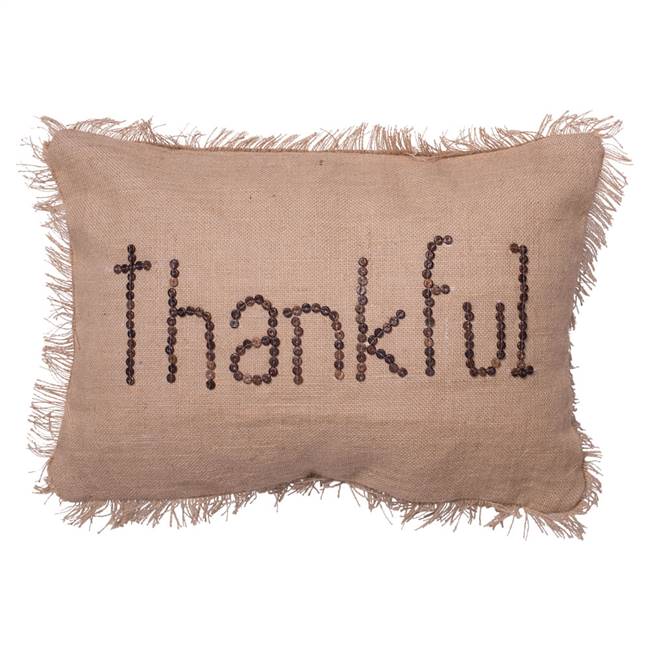 14" x 20" Thankful Pillow