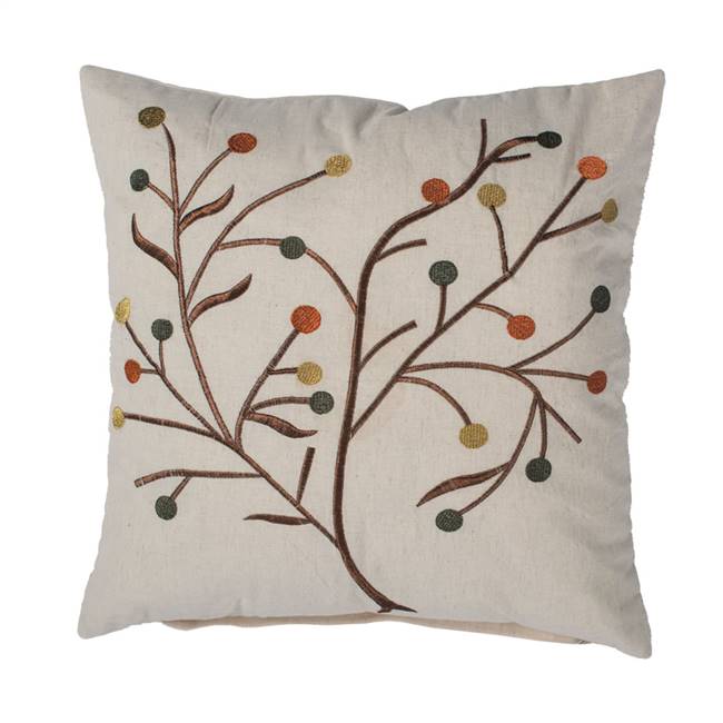 18" x 18" Harvest Branch Pillow