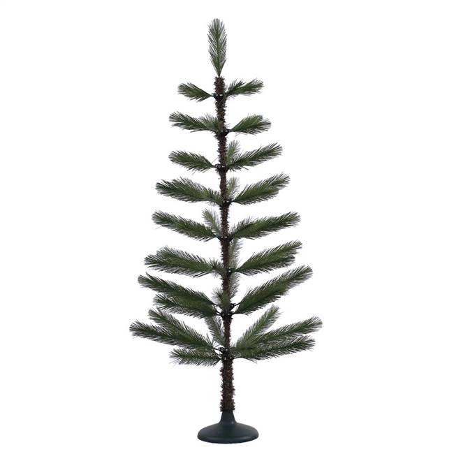 4' x 20" Green Feather Tree 52Tips