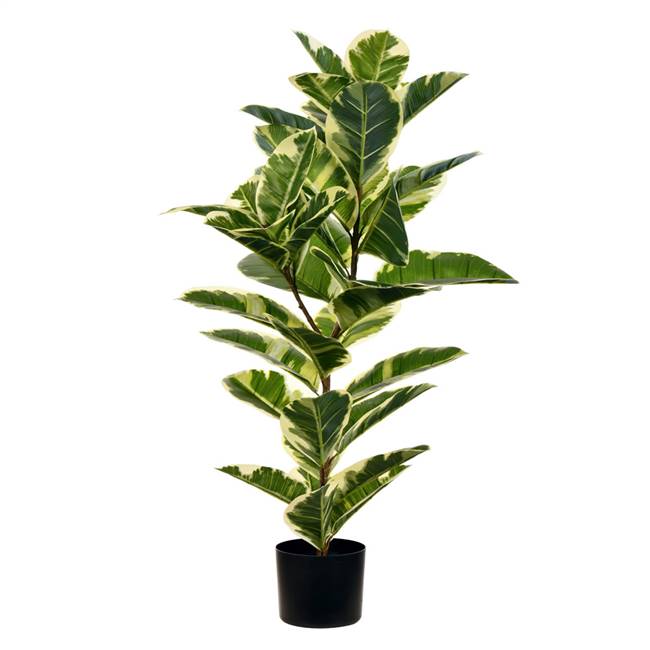 38" Potted Oak Tree Real Touch Leaves