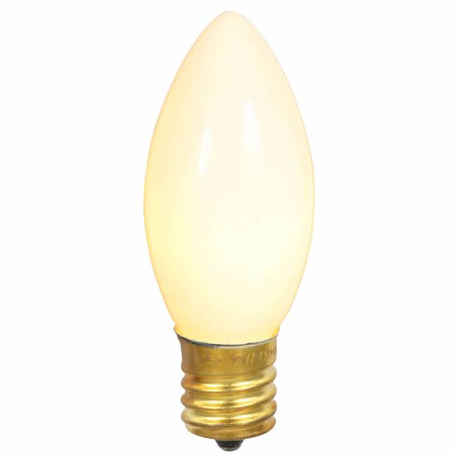 C9 Ceramic White 7W 130V Bulb