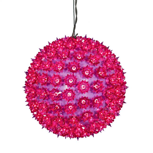 150Lt x 10" Purple Twinkle Star Sphere