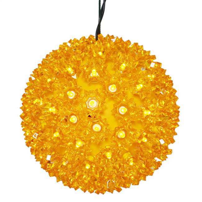 50Lt x 6" LED Gold Starlight Sphere