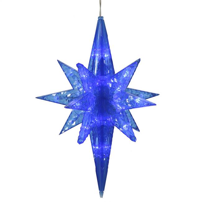 50Lt x 20" Blue LED Bethlehem Star