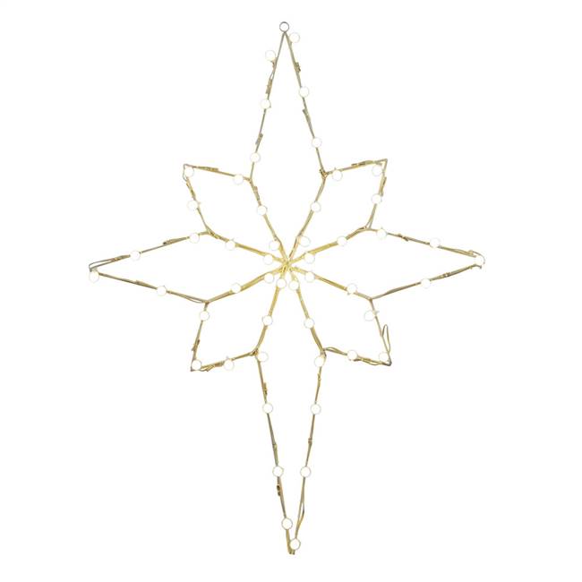 48" x 36" LEDBethlehem Star C7 Motif