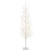 3' White Tree LED200 WmWht Flat Base