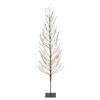 4' Silver Tree LED280 WmWht Flat Base