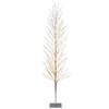 7' Champagne Tree LED680 WmWht Flat Base