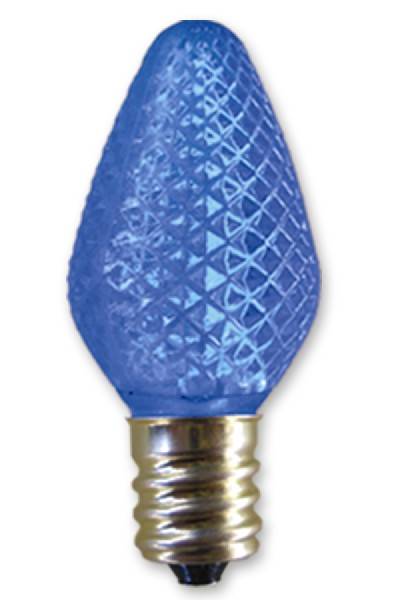 25Lt LED C7 Blue Refl Ec Set GW 8"Sp 16'