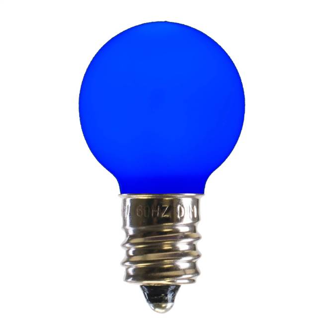 G30 Blue Ceramic LEDBulb E12 .96W