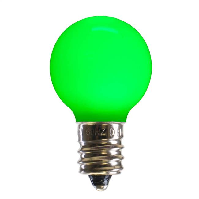 G30 Green Ceramic LEDBulb E12 .96W