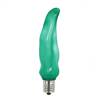 C9 LED Green Chili Pepper Bulb E17 .96W