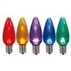 C9 Multi Twinkle TranspLED Bulb 25