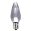 C9 Cool Wht Transparent LED Bulb 25