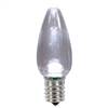 C9 CoolWht Twinkle TranspLED Bulb 25