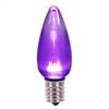 C9 Purple Twinkle TranspLED Bulb 25