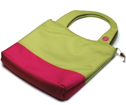 Designer Tote Bag in Twill Polyester
