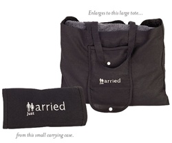 "Just Married" Tote Bag