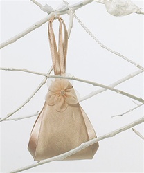 Spring Flower Evening Bag (Champagne Peach)