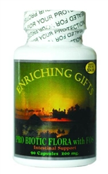 ProBiotic with FOS - 90 capsules - Enriching Gifts