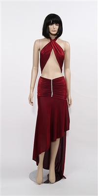 Kamala Collection Sexy Evening Gowns - Jordana halter dress