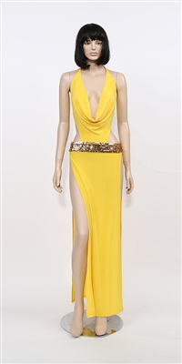 Kamala Collection Sexy Evening Gowns - Mykonos cowl dress