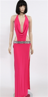 Kamala Collection Sexy Evening Gowns - Mykonos cowl dress