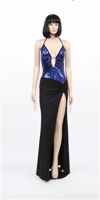 Kamala Collection Sexy Evening Gowns - Princess sequin dress