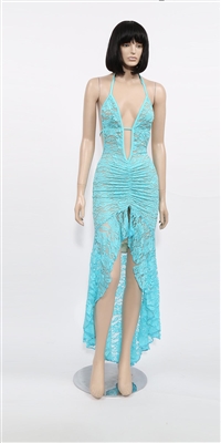 Lace Cha-Cha halter dress