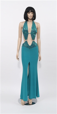 Kamala Collection Sexy Evening Gowns - Show stopper sequin dress