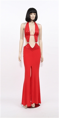 Kamala Collection Sexy Evening Gowns - Show stopper sequin dress