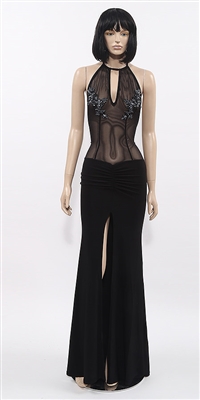 Kamala Collection Sexy Evening Gowns - Bellagio mesh dress