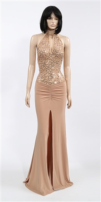 Kamala Collection Sexy Evening Gowns - Bellagio mesh dress