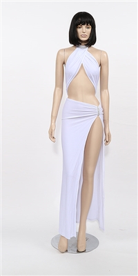 Ruby - Rhinestone halter by Kamala Collection Sexy Evening Gowns