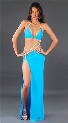Yvette - Two piece exoticvgown by Kamala Collection